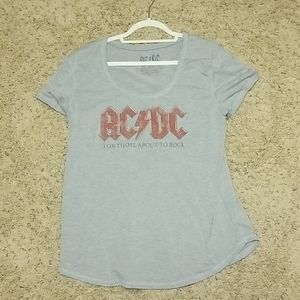 Maurice's AC/DC short sleeve top